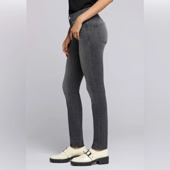 CURRENT ELLIOT High Waist Stiletto Jeans, Size 30 - Picture 2 of 15